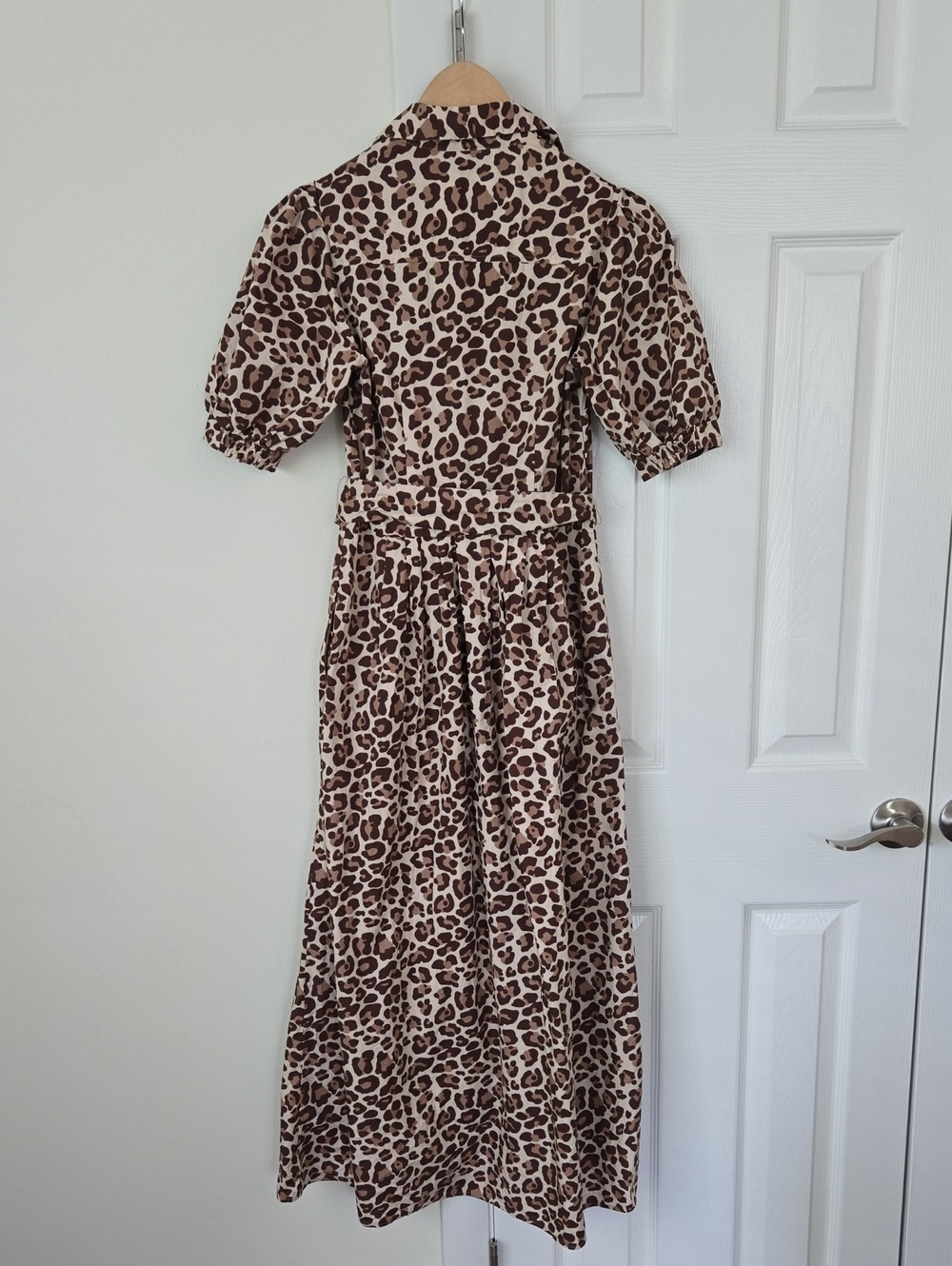 Boden Alexa Maxi Shirt Belted Pocket Short Sleeved Dress NWOT - Picture 9 of 16